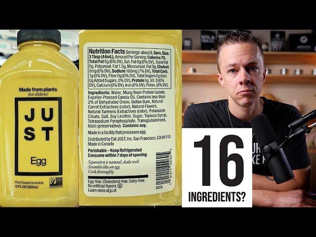 Just Egg - The Plant-based 16-ingredient FAKE EGG squeeze - Do people actually buy this?