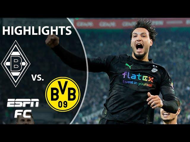 Gladbach tops Dortmund in high-scoring thriller | Bundesliga Highlights | ESPN FC