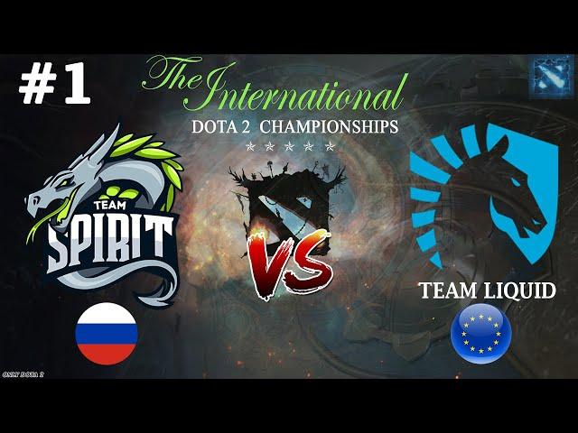 ОЧЕНЬ КРУТОЙ МАТЧ! | Spirit vs Liquid #1 (BO2) The International 2024