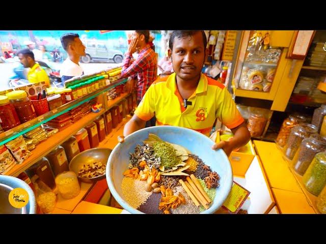 Bulk Making Of Maharashtrian Secret Masala In Mumbai Rs. 100/- Only l Mumbai Street Food