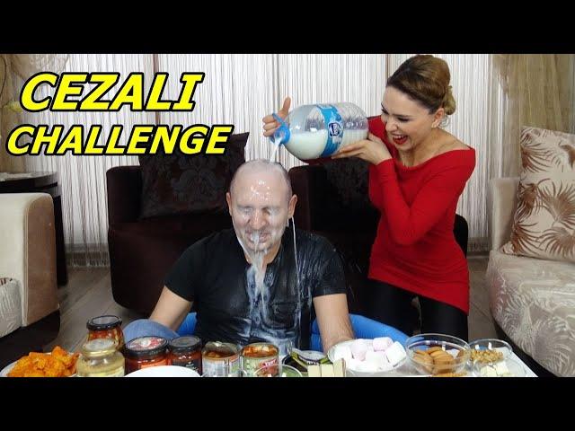 CEZALI CHALLENGE | YEMEK VAR İÇMEK YOK CHALLENGE !!