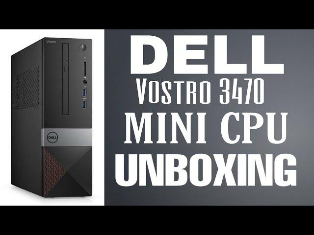 Dell Vostro 3470 mini cpu unboxing | Dell mini cpu  | Windows 10