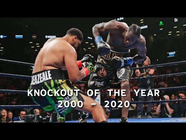 Best Knockout of the year in Boxing | from 2000 to 2020 by Ring Magazine | knockout highlights