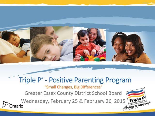 Triple P - Positive Parenting Program