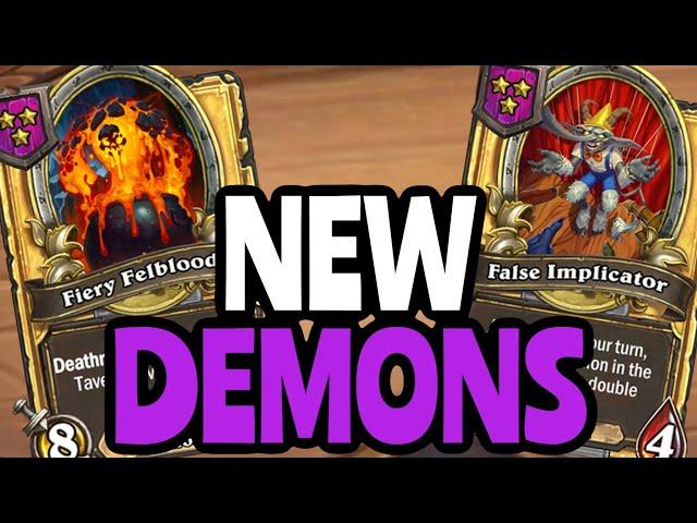 LAZY DEMONS?? - Hearthstone Battlegrounds