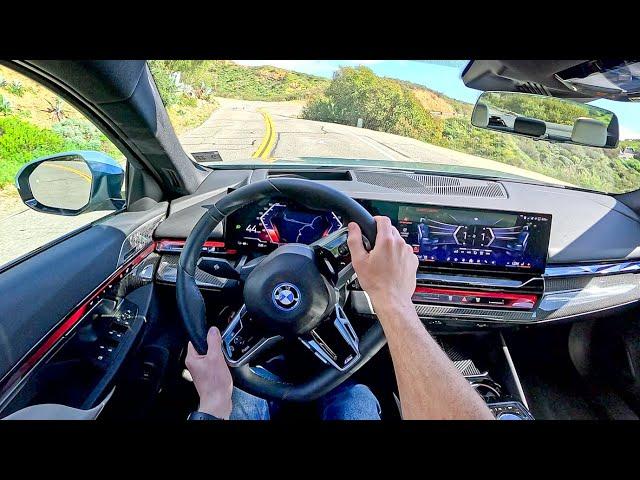 2024 BMW i5 eDrive40 - POV Test Drive (Binaural Audio)