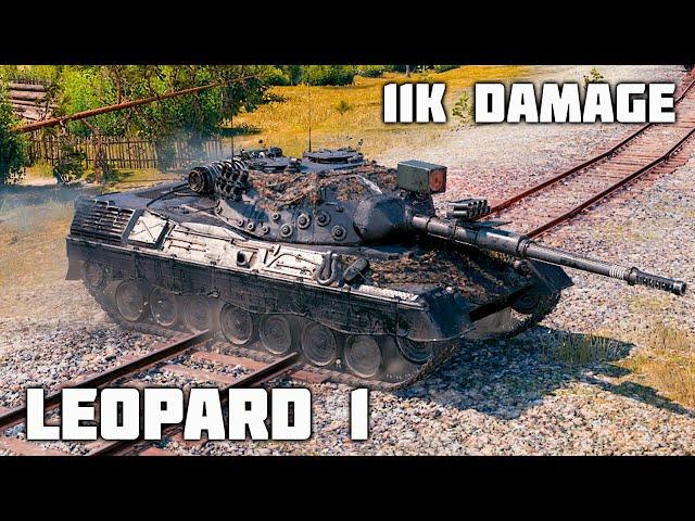 Leopard 1 WoT – 6Kills, 11K Damage