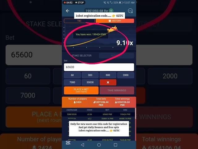 1xbet Crash Game big wining shot  #1xbet #crashgame