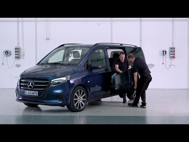 Mercedes-Benz Vito & Sprinter 2024 | Hoe de achterbank of bank te installeren en te verwijderen