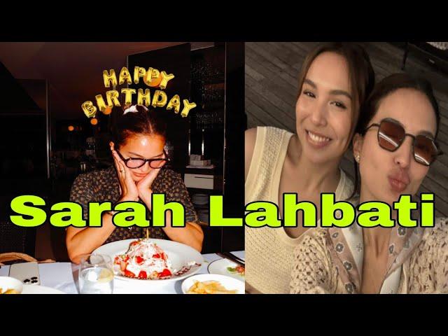 Sarah Lahbati, kasali din pala sya sa nag birthday party kagabi with Kyline Alcantara and friends! 