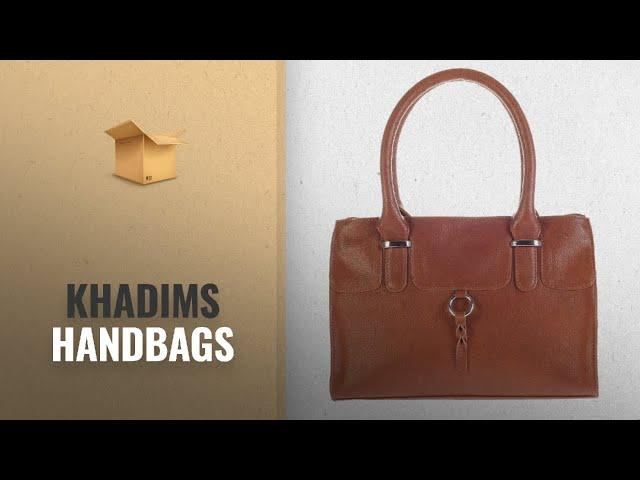 Amazing Khadims Handbags Collection [2018]: Khadim's Brown Baguette Handbag