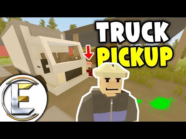 Truck Pickup - Unturned Roleplay Outbreak Story S4#5 (Military At The Train Station)