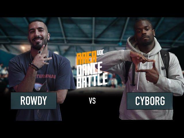 ROWDY VS CYBORG // AREA UDC BATTLE 2023 // KRUMP TOP 4