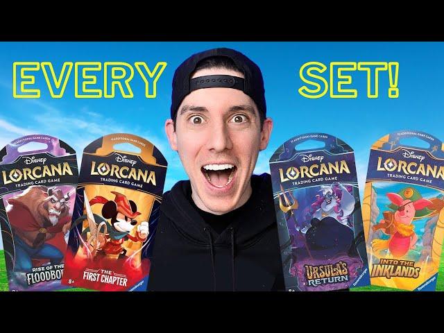 I Opened Every Set in Disney's Lorcana!