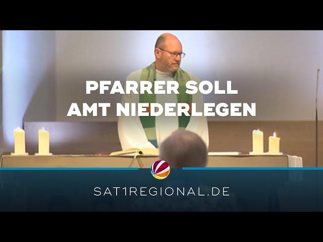 Pfarrer soll nach Kritik an Kirche Amt niederlegen – Gemeinde solidarisiert sich