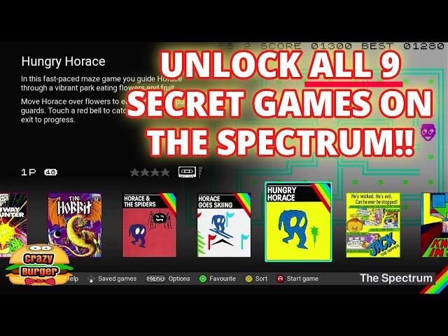 ALL 9 Unlockable Secret Games On THE Spectrum Carousel REVEALED!