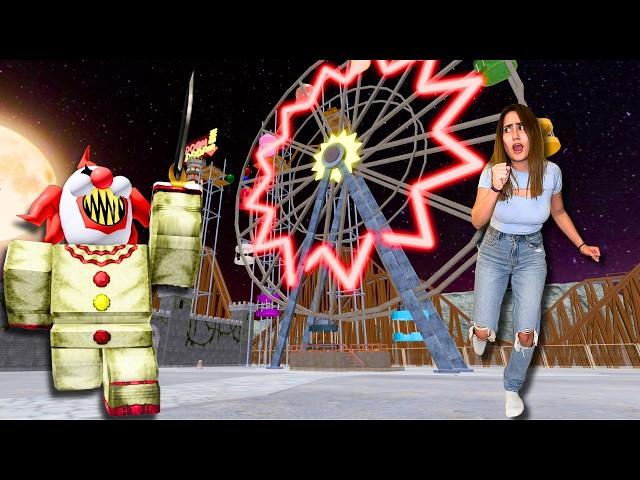 Escapa Del carnaval Espantoso de Roblox |Andie