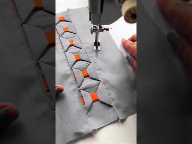 Fabulous Pattren Tutorial In Few Seconds Using Sewing Tips And Tricks #shorts #sewing