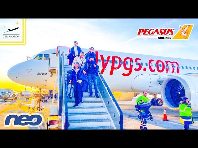 [4K] TR | First flight with Pegasus Airlines !! :D | Airbus A320neo | Istanbul Sabiha Gokcen -Athens