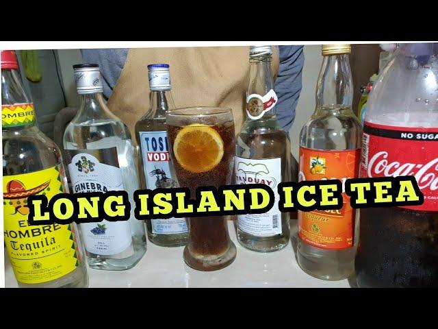 How to make LONG ISLAND ICE TEA | CHARCOAL TV