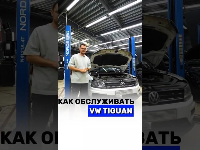 КАК ОБСЛУЖИВАТЬ VW TIGUAN #vagcenter #zimwerk #vwtiguan #tiguan #тигуан