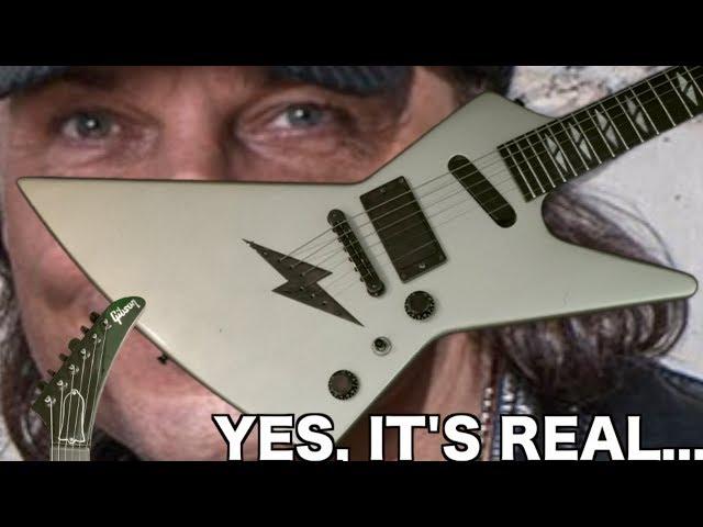 That's a Freaky Explorer! | 1989 Gibson Matthias Jabs E90 Double Luna Silver | Review + Demo