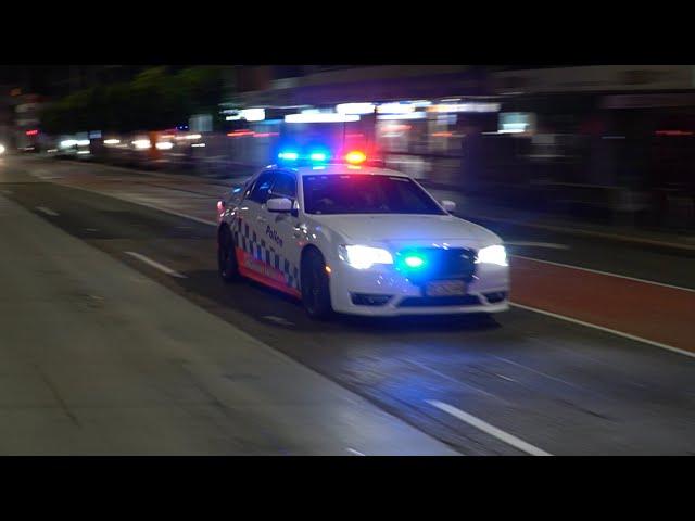 (MEDICAL ESCORT) NSW Ambulance and Police Urgently Rushing to Hospital With Critical Patient