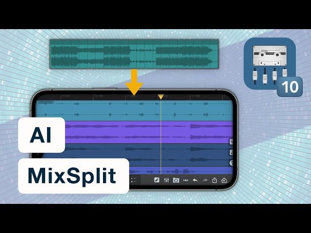 Stem Separation for Android and iOS (AI MixSplit)  | n-Track Studio