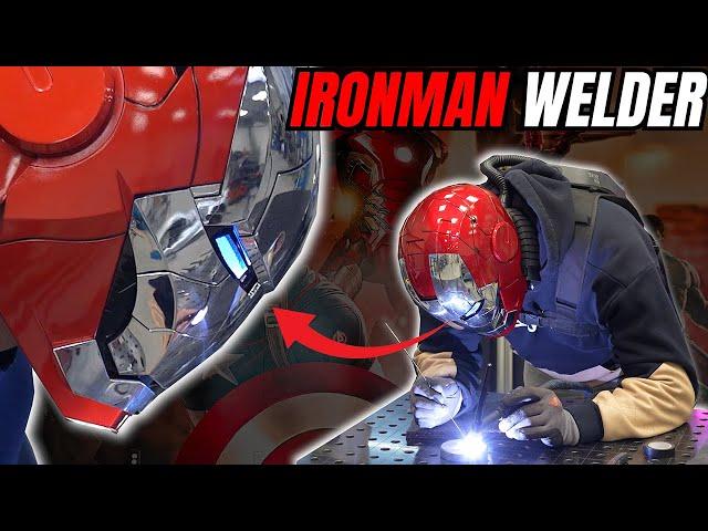 IRONMAN becomes a REAL welder! | Igor Welder