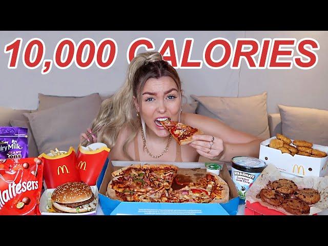 10,000 CALORIE CHALLENGE | GIRL VS: FOOD: EPIC CHEAT DAY