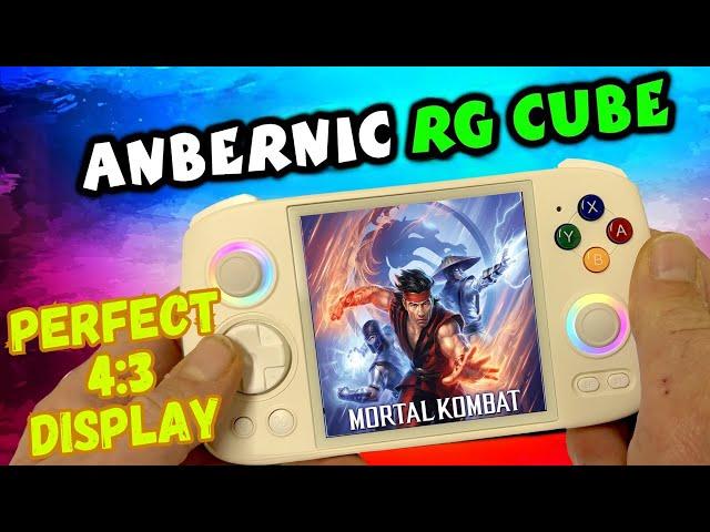 ANBERNIC RG CUBE BY ToRetro - RETRO GAME CONSOLE WITH PERFECT 4:3 DISPLAY