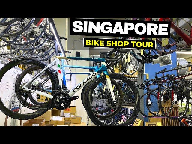 SINGAPORE Bike Shop Tour - Hup Leong Co / Cannondale / Colnago / Merida