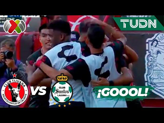 ¡Qué golazo de Jaime Álvarez! | Tijuana 3-1 Santos | Liga Mx -AP2024 - J8 | TUDN