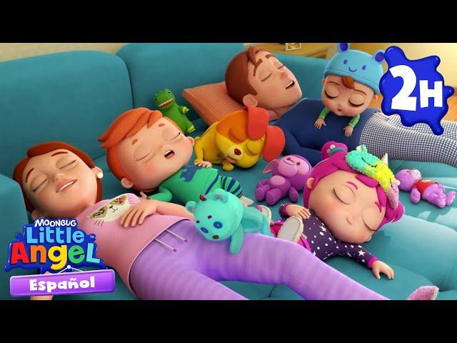 Bebé Juan duerme con su familia   | Canciones Infantiles con Bebé Juan| Little Angel Español