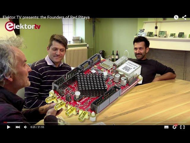 Elektor.TV presents: the Founders of Red Pitaya