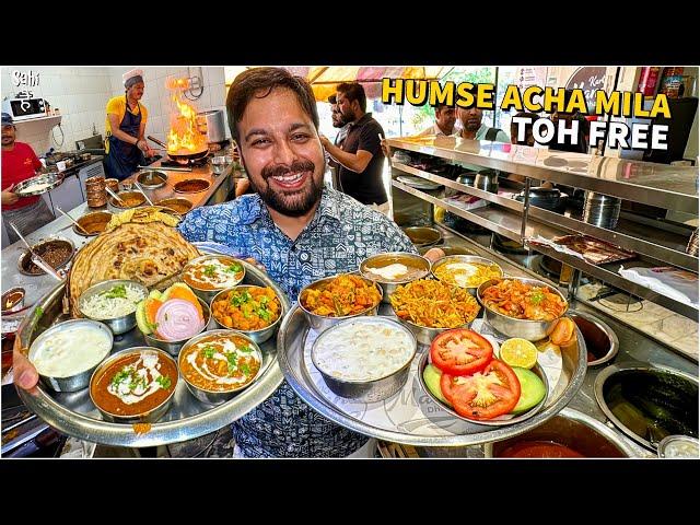 Punjab 299/- Dhaba Street Food India  HIGH RATED Rangli Punjabi Thali