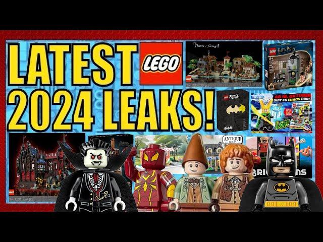 INSANE NEW LEGO LEAKS! Vampires, Harry Potter, Batman, Disney + MORE!