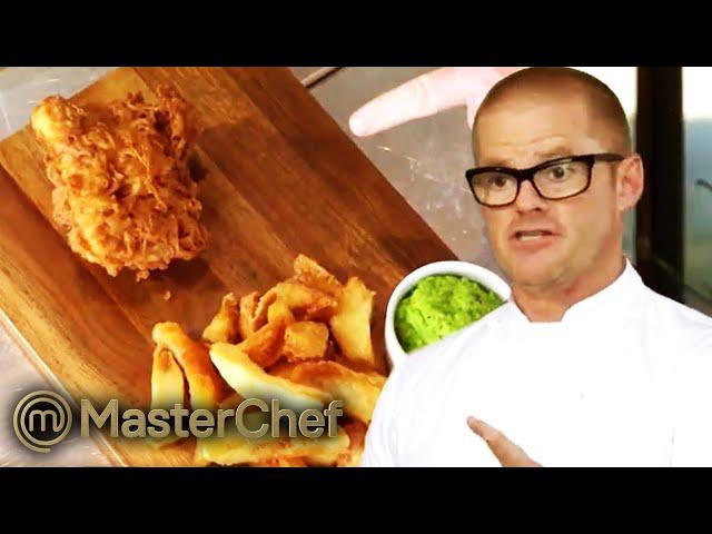 How To Cook Fish 'n' Chips | MasterChef Australia