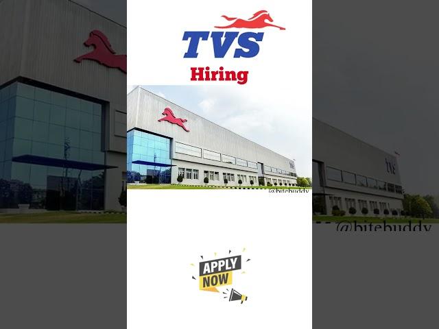  TVS Company is Hiring Lead Data Engineer!  Apply Now!  #bitebuddy