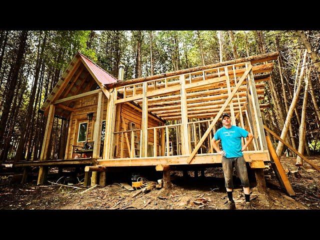 Ep.2 Framing Out the Mega Off Grid Cabin Addition!