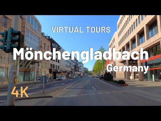 MONCHENGLADBACH driving tour  Germany 4K Video Tour