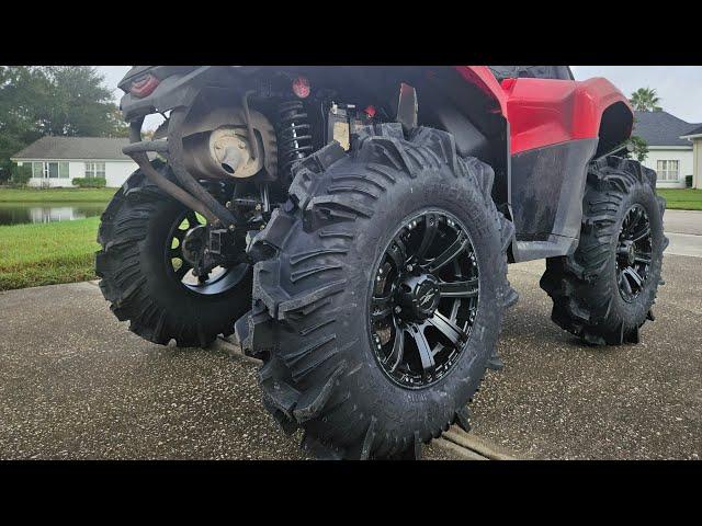 New MUD tires for the Gen 3 Outlander and machine update Terache Aztex