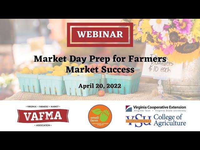 Market Day Prep for Farmers Market Success