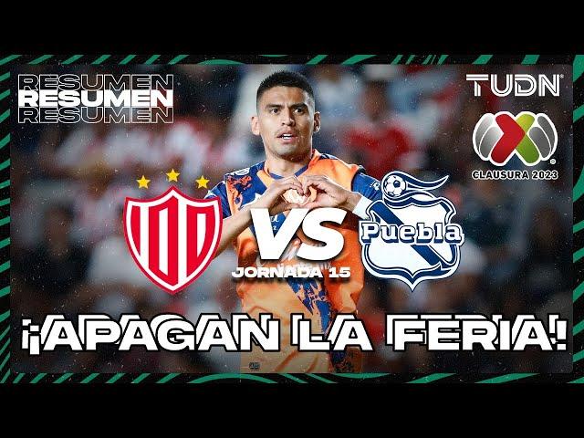 Resumen | Necaxa vs Puebla | CL2023 Liga Mx - J15 | TUDN