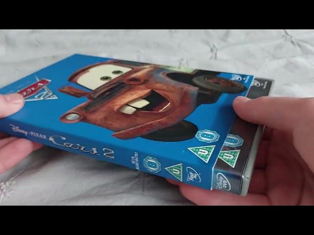 Cars 2 (UK) DVD Unboxing