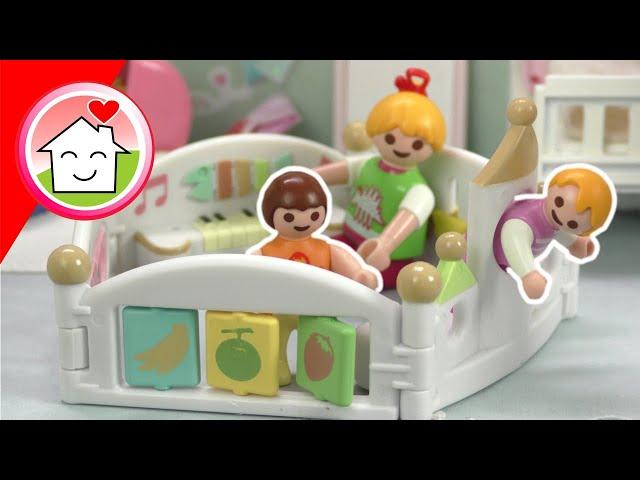 Playmobil Familie Hauser - Babysitten bei Mia - Video für Kinder