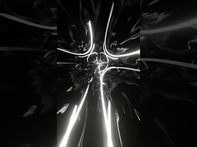 #Shorts #Abstract #Background Video 4k #Screensaver TV  VJ #LOOP NEON Metallic Black White #Visuals