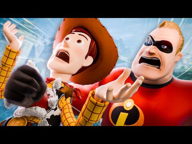 Mortal Kombat 1 but it's Pixar