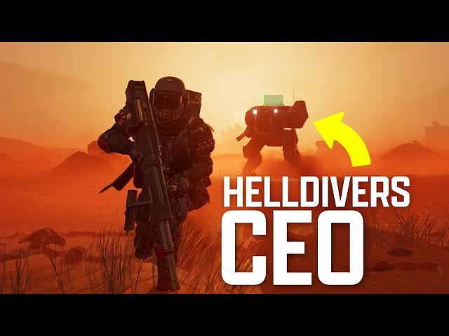 The Actual Helldivers 2 CEO Joined My Lobby...