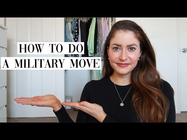 TIPS FOR YOUR MILITARY PCS 2021 Things I Wish I Knew! | Caitlin Mahina Catania